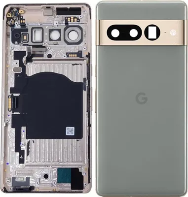 Produktbild von Original Google Pixel 7 Pro Gehäuse Akkudeckel Backcover Hazel