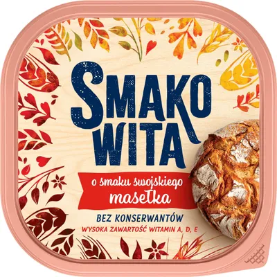 Zdjęcie produktu dla Smakowita o smaku swojskiego masełka 450g. Margaryna półtłusta