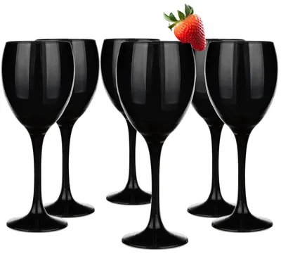 Weinglas-Set 6er, 300 ml, Tulpenform, spülmaschinengeeignet