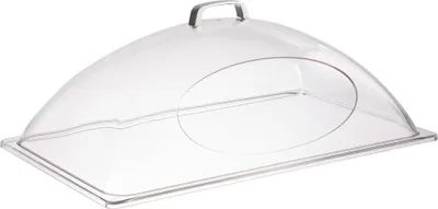 Produktbild von APS 11027 Kuppelhaube GN 1/1, Frontausschnitt, Kunststoff (SAN), 54 x 33 cm, Höhe 20 cm