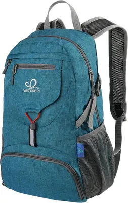 Immagine prodotto di Waterfly Zaino impermeabile leggero e pieghevole con cinghie regolabili per viaggi ed escursioni