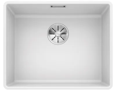 Produktbild von Spüle Blanco SUBLINE 500-F 527 x 427 mm weiß 523535