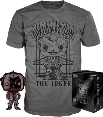 Zdjęcie produktu dla Dc Comics Pop And Koszulka z krótkim rękawem Joker Exclusive Wielokolorowy L Wielokolorowy L