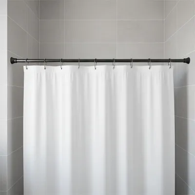 Obrázek produktu pro Rozpěrná tyč na sprchový závěs LACUNA, železo, 70–120 cm