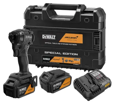 Image de Visseuse à chocs sans fil DeWalt DCF86MP2T-QW | McLaren | 18 V | 1/4" | Kit de 2 batteries de 5 Ah