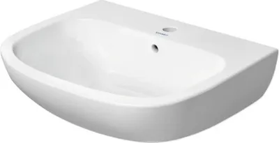Produktbild von DURAVIT Waschtisch DuraHome 60 x 46 cm weiß glänzend 23866000A1