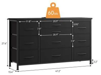 Produktbild von TV-Lowboard TV-Schrank Fernsehtisch Sideboard mit offenen Fächern aus Holzwerkstoff (MDF/Spanplatte)