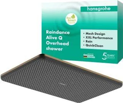 Obrázok produktu pre hansgrohe Raindance Alive Q hlavová sprcha 210/340 1-jet EcoSmart, 24531140