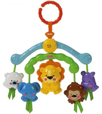 Image de Mini mobile douce planète - fisher price - r9681 - mobile pour poussette