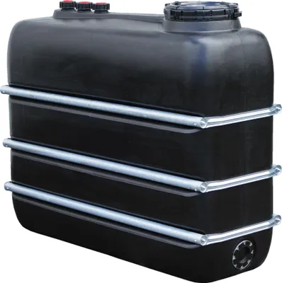 Produktbild von GRAF Raumspartank 2000 Liter schwarz aus lebensmittelechten PE