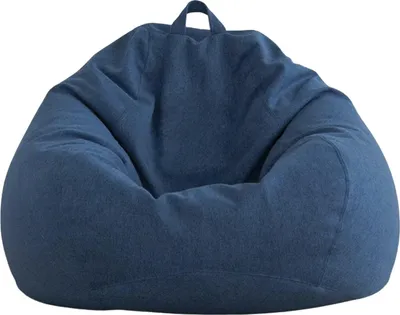 Produktbild von Famanu Sitzsack für Innen mit EPS-Perlenfüllung - Marineblau