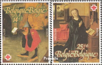 Produktbild von Briefmarken Belgien 1991 Mi 2450-2451 (kompl.Ausg.) postfrisch Gemälde