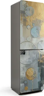 Obrázok produktu pre Magnetický kryt na chladničku - Dekoratívna magnetická fólia do kuchyne - Magnetka na chladničku - Samolepiaca magnetická tabuľa - Magnetická fólia na dvere chladničky - 60x205 cm