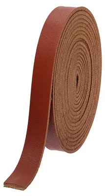 PU-Lederband 1,8 m x 1,25 cm, flach, für DIY-Projekte