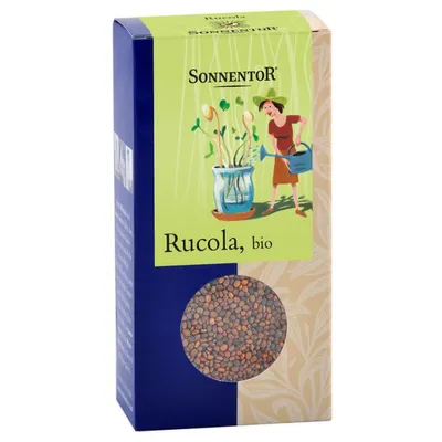 Zdjęcie produktu dla Keimsaat - Rucola (rukola), opakowanie zawierające 3 sztuki, waga netto 120g