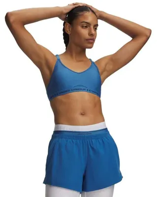 Obrázek produktu pro Podprsenka Under Armour Ua Crossback Low – modrá barva Aegean Blue, velikost: L