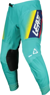 Productafbeelding van Leatt Moto 4.5 Kleurrijke Motocrossbroek (Turquoise, maat S)