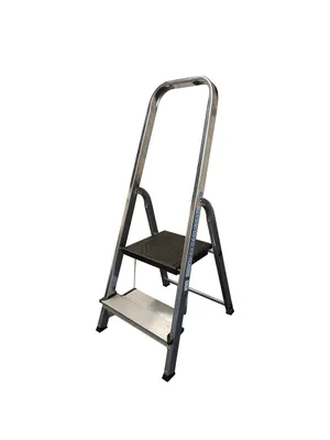 Produktbild von Haushaltsleiter Aluminium Haushaltsleiter Aluminium |  1 x 2 Sprossen | St.
