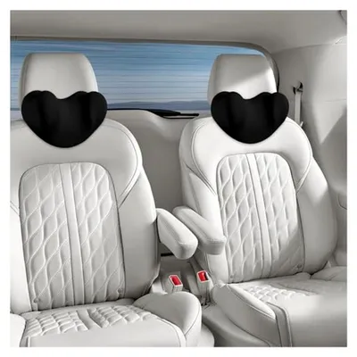 Produktbild von Nackenkissen für Autositze - Ergonomisch und Universell Verstellbar