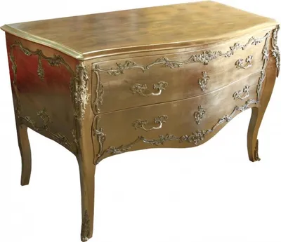 Produktbild von Casa Padrino Barock Kommode Gold 130 cm - Handgefertigt aus Massivholz - Limited Edition