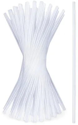 Zdjęcie produktu dla Słomki do napojów - 22 cm - 50 sztuk - Przezroczyste