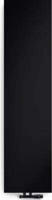 Produktbild von Belrad Vertikal Heizkörper Plan Schwarz Matt T20 1800 x 600 (HxB) - 1519 W