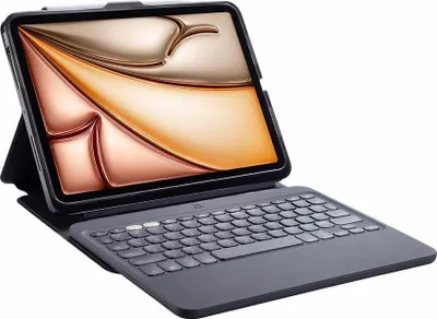 Produktbild von ZAGG Pro Keys 2, QWERTZ, Deutsch, Apple, iPad Air 13 (M2), Schwarz, 33 cm (13")
