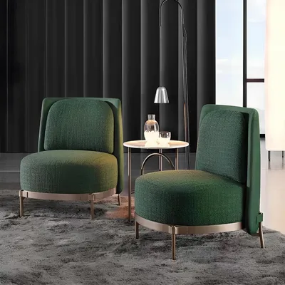Immagine prodotto di Poltrona da lounge di design, set di 4 poltrone relax per hotel, gruppo di sedute