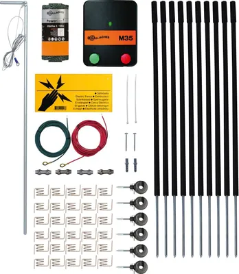 Produktbild von Gallagher Komplettset Hundezaun/Katzenzaun M35 (230V) - 33 m/50 cm