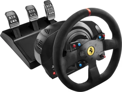 Produktbild von Thrustmaster T300 Force-Feedback Lenkrand Ferrari Integral Racing Wheel Alcantara Edition PS3, PS4, PC
