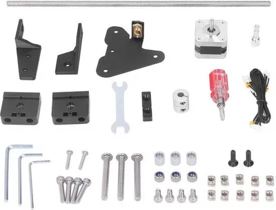 Produktbild von 3D-Druck-Upgrade-Kit mit Schraubenmotor - Einfache Installation - Kompatibel mit Ender 3/Pro/V2 - Schraubenmotor-Kit für 3D-Drucker
