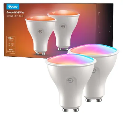 Produktbild von Govee H600D, Intelligentes Leuchtmittel, Wi-Fi/Bluetooth, Weiß, LED, GU10, Multi