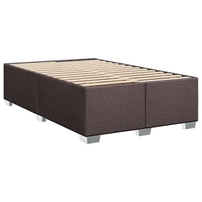 Obrázok produktu pre Posteľ bez matraca tmavohnedá 120x200 cm látka