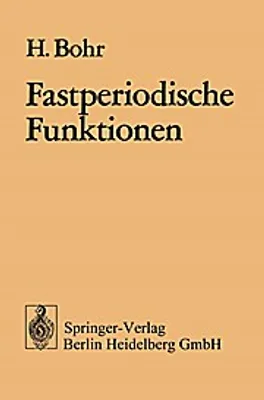 Produktbild von Fastperiodische Funktionen