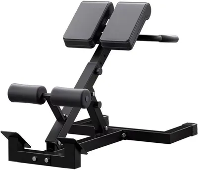 Produktbild von Römische Bank für das Heimfitnessstudio – verstellbarer Trainer für Rücken- und Bauchmuskulatur aus strapazierfähigem Material, 5 Höhenoptionen, 150 kg Kapazität, Trainingsgerät für die Beinkraft
