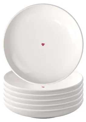 Produktbild von like. by Villeroy & Boch With Love Brotteller ø 16 cm 6er Set