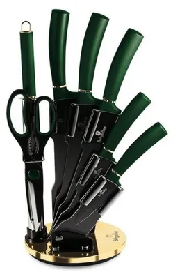 Produktbild von Berlinger Haus Messer Set Bh-2563 Smaragd Im Ständer