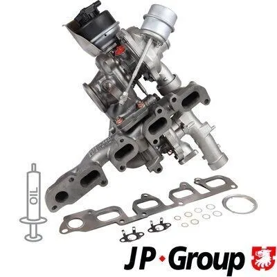 Produktbild von Turbolader JP GROUP 1117406700 für VW Transporter V Bus (7HB, 7HJ, 7EB, 7EJ, 7EF, 7EG, 7HF, 7EC)