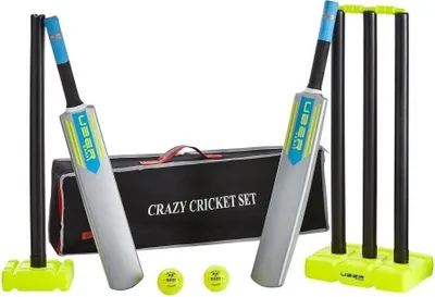 Immagine prodotto di Set da cricket Uber - Robusto - Bello - in una bella borsa - Formato Junior