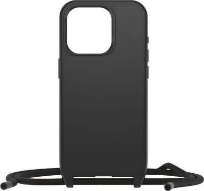 Image de Étui Otterbox OTT.77-93575 React avec collier et MagSafe pour iPhone 15 Pro, noir