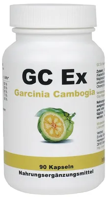 Produktbild von GC Ex Garcinia Cambogia Extrakt hochdosiert von EXVital, 90 Kapseln