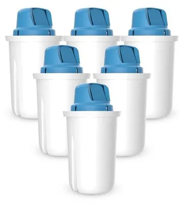 Zdjęcie produktu dla ZESTAW 6 filtrów Mg+ do dzbanka filtrującego Dafi wkład Classic