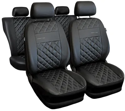 Produktbild von Auto Sitzbezüge PERFECT LINE Grau – Universal Schonbezüge Set