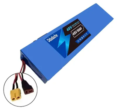 Zdjęcie produktu dla Akumulator litowo-jonowy, pojemność 60000 mAh, napięcie 48V, złącze XT60