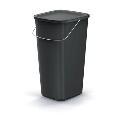 Image de Corbeille à papier Keden, noir, capacité 25L, Compacta Q Basic