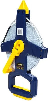 Produktbild von Messband J504, 50 m Länge, 12,5 mm Bandbreite, mit Griff, Genauigkeitsklasse 2