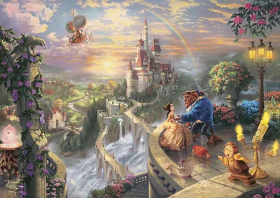 Image de Schmidt 59926 Disney Beauty and the Beast Falling in Love 500 Teile Puzzle Metallschachtel