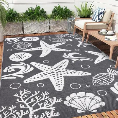 Obrázek produktu pro Šedá, nepromokavá, 180 x 270 cm, odolná, oboustranná pikniková deka