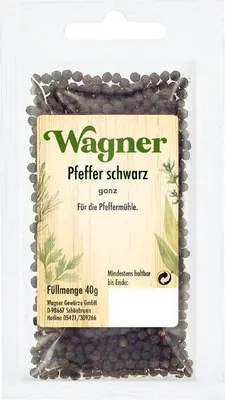 Produktbild von Pfeffer schwarz ganz