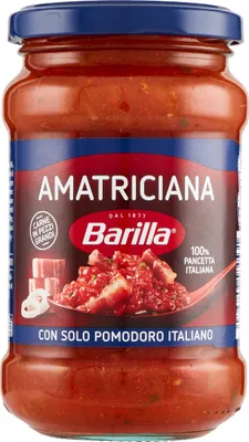 Produktbild von Tomatensauce mit Speck Amatriciana 300g - Barilla